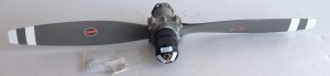 Overhauled propeller for Piper Twin Comanche HC-E2YL-2BSF F7663-4. Propeller PartsMarket, Inc. 772-464-0088